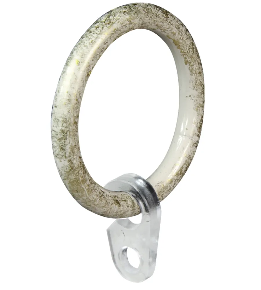 Best 8 anelli avorio oro per tubo tenda diametro 20 mm Tessile D'Arredo