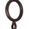 Sale 4 anelli con occhiolo colore ruggine per tubo tende diametro 13 mm Tessile D'Arredo