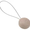 Tessile D'Arredo- 2 clip in legno play mm40 per arricciare/decorare le tende - colore sbiancato.