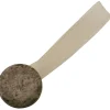 Tessile D'Arredo- 2 clip in plastica stone mm35/24 per arricciare/decorare le tende - colore grigio .