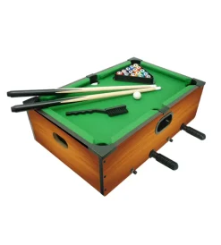 Giochi E Casette Bimbo- 6 giochi per bambini in uno: calcetto, biliardo, ping pong e 3 giochi da tavola 51x31x15 cm