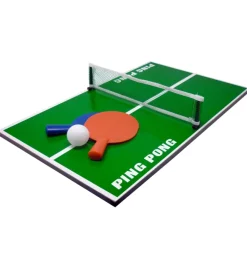 Giochi E Casette Bimbo- 6 giochi per bambini in uno: calcetto, biliardo, ping pong e 3 giochi da tavola 51x31x15 cm