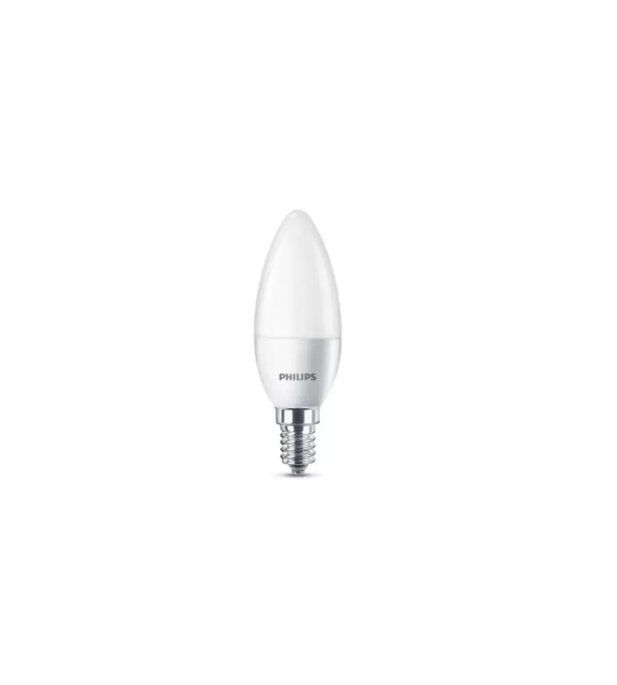 Lampadine-Philips 4 lampadine led 5w 470lm, e14