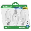 Century Lampadine|3 lampadine led 6w luce calda 3000° k - candela