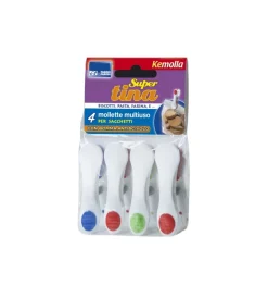 Accessori Lavanderia|4 mollette "super tina".