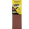 Accessori Per Levigatrici|3 natri abrasivi di ricambio per levigatrice a nastro 75 x 533 mm grana 40