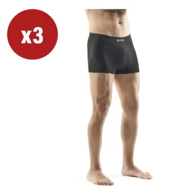 WRK Intimo Tecnico|Intimo Tecnico|3 pezzi boxer uomo tecnico "202" in fibra dryarn colore nero, tg s/m -