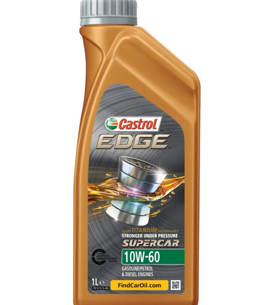 Discount 3 pezzi olio castrol edge 10w-60 supercar 1l Oli E Lubrificanti