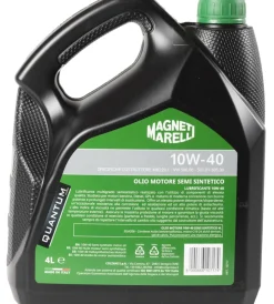 Oli E Lubrificanti- 4 pezzi olio quantum marelli 10w40 semi sint. 4lt
