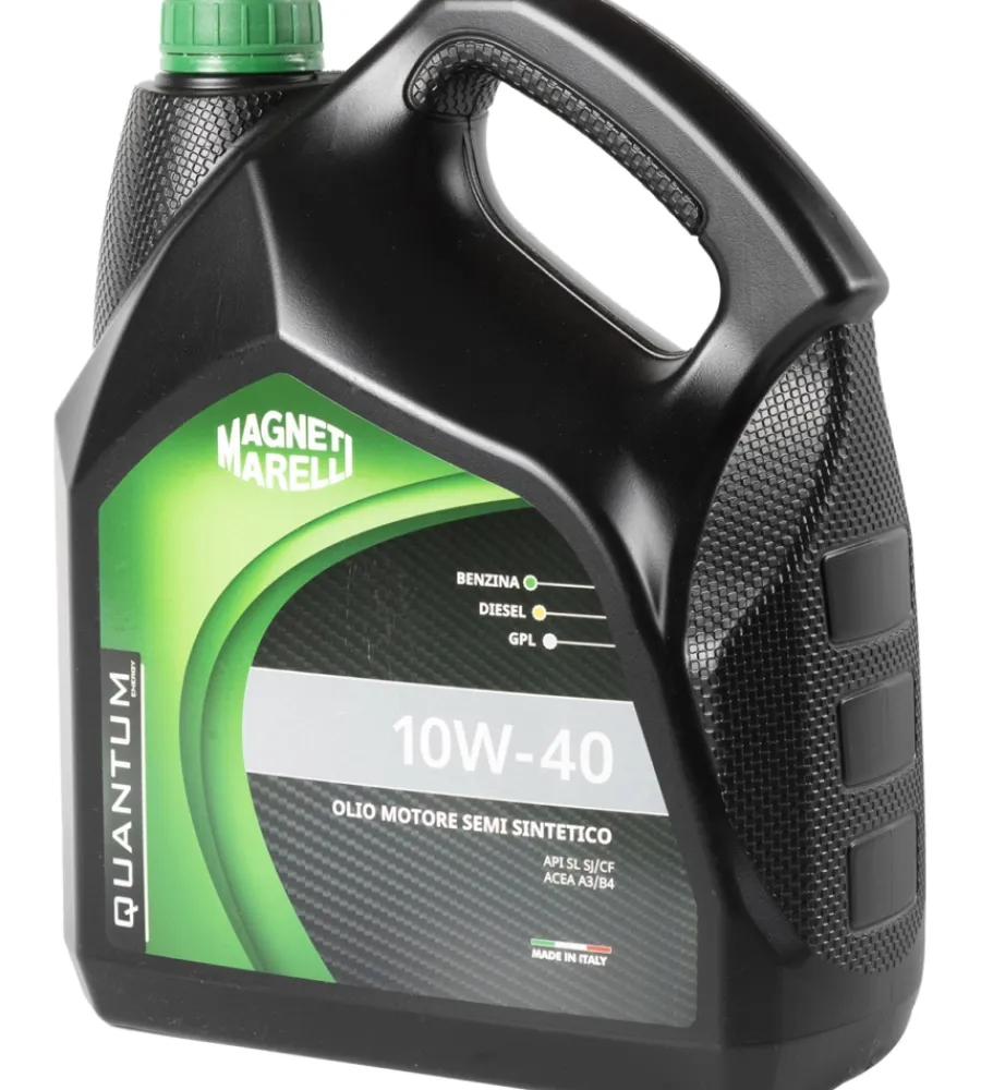 Oli E Lubrificanti- 4 pezzi olio quantum marelli 10w40 semi sint. 4lt
