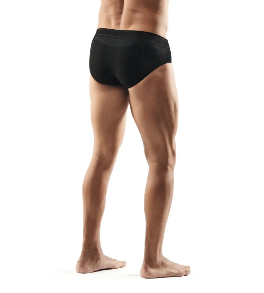 WRK Intimo Tecnico|Intimo Tecnico|3 pezzi slip uomo tecnico "201" in fibra dryarn colore nero, tg xxl -