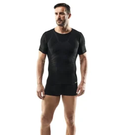 New 3 pezzi t-shirt uomo tecnica "301" colore nero, tg xxl - Intimo Tecnico|Intimo Tecnico