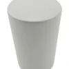 Tessile D'Arredo- 2 pomoli meteo per bastone ø23mm - colore bianco.