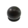 Tessile D'Arredo|2 pomoli palla per bastone ø28mm - colore noce.