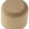 2 pomoli tappo per bastone ø28mm sbiancato. Tessile D'Arredo