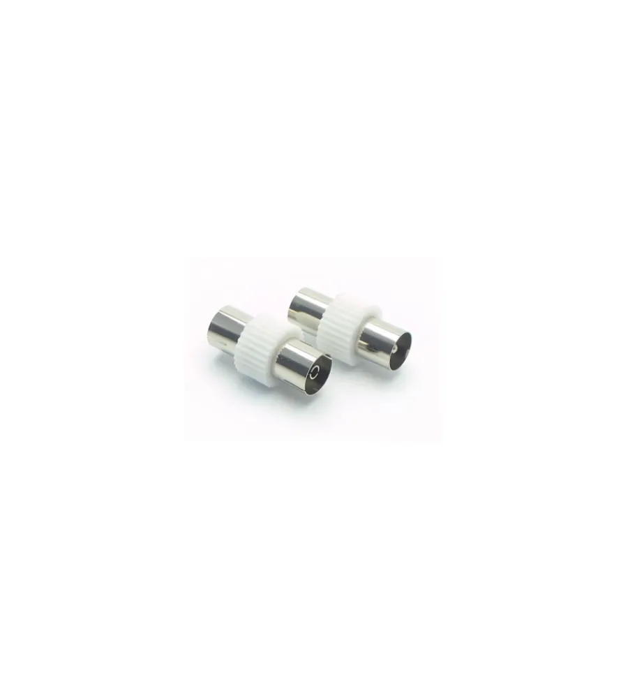 Discount 2 raccordi m/m e f/f 9.52 mm./9.52 mm. Antenne E Impianti Tv Sat