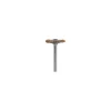 Accessori Miniutensili- 2 spazzole in ottone 19 mm