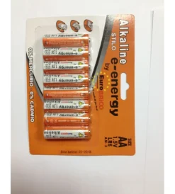 Discount 4+4 stilo alkaline - aa 1.5v  blister. Batterie