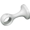 Hot 2 supporti bianchi monoblocco fissi chiusi per tubo tenda diametro 20 mm Tessile D'Arredo