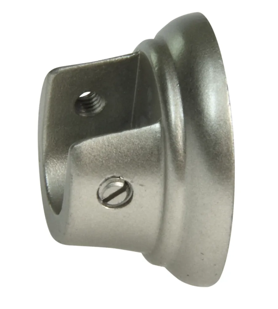 Tessile D'Arredo- 2 supporti laterali per tubo tende diametro 13 mm