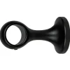 New 2 supporti neri monoblocco fisso chiuso per tubo tenda diametro 20 mm Tessile D'Arredo