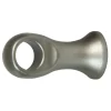 Tessile D'Arredo- 2 supporti nichel da 50 mm per tubo tende diametro 13 mm