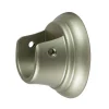 New 2 supporti nichel laterali per tubo tenda diametro 20 mm Tessile D'Arredo