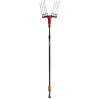Clearance Abbacchiatore olive a batteria "olimpo 23-56" movimento oscillatorio laterale 21v + asta telescopica 2,2-3,1 mt Abbacchiatori