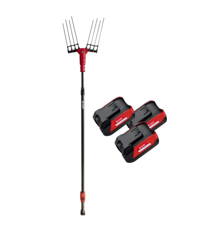 Blue Bird Abbacchiatori|Abbacchiatore olive a batteria bluebird "olimpo 23-56 at" movimento oscillatorio laterale 21v + 3 batterie 21v 5ah + asta telescopica 2,2-3,1 mt