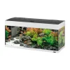 Hot Acquario dubai 100 bianco con led -101 x 41 x h 53 cm - 190 l - Acquariologia