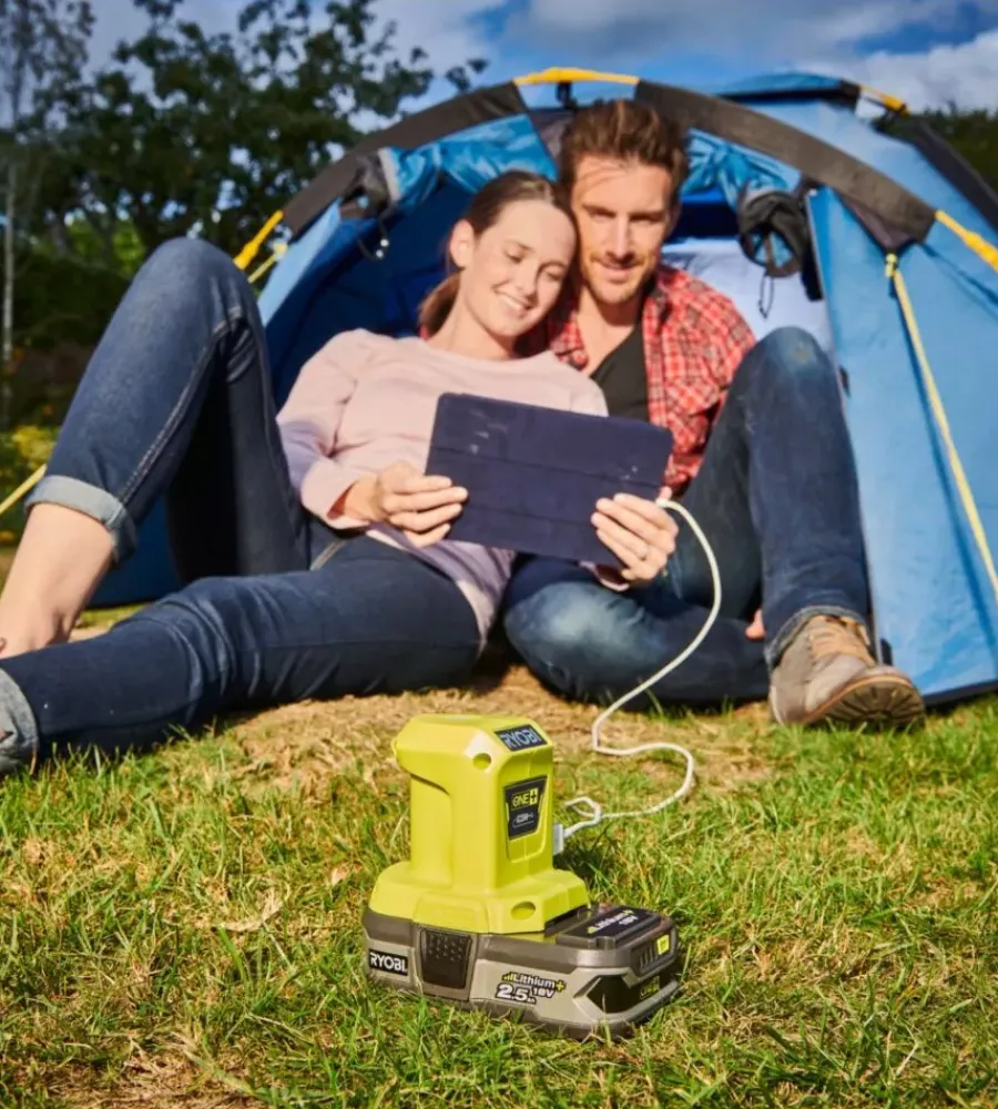 Outlet Adattatore a batteria con usb "r18usb-0" solo corpo macchina 18 v Elettroutensili Vari