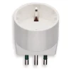 Online Adattatore bianco s11 + p30 - . Multiprese Ed Adattatori