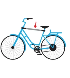 Outlet Adattatore "clicktop" per telaio bici donna  y8002499 Portaggio