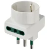 Multiprese Ed Adattatori-Vimar Adattatore multiplo bianco s17+2p17/11+p30 - .