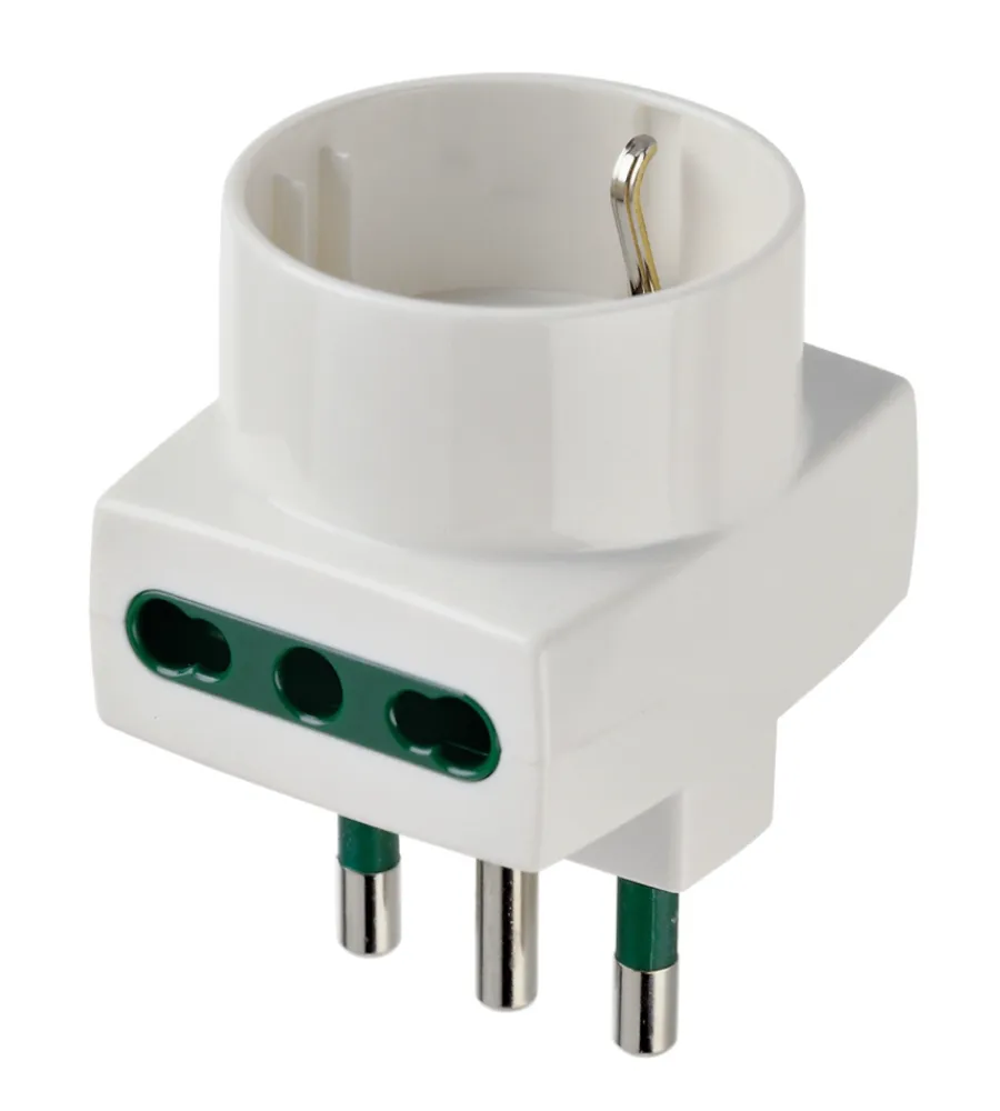 Multiprese Ed Adattatori-Vimar Adattatore multiplo bianco s17+2p17/11+p30 - .