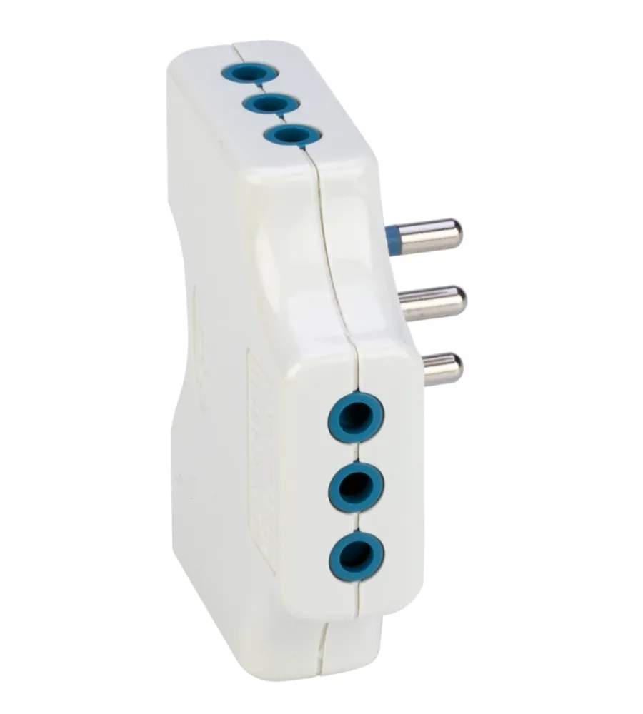 Multiprese Ed Adattatori-Poly Pool Adattatore triplo -