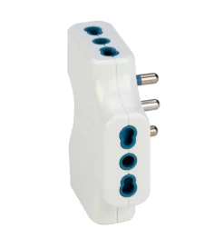 Poly Pool Multiprese Ed Adattatori|Adattatore triplo, bianco -