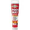 Colle- Adesivo sigillante trasparente bostik "poly max cristal",  115 gr
