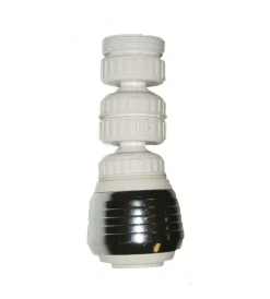 Aeratori-Idro-Bric Aeroflux con doccietta snodo bianco 22/24