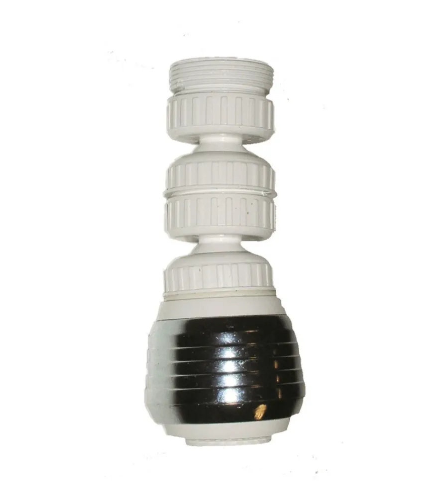 Aeratori-Idro-Bric Aeroflux con doccietta snodo bianco 22/24