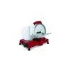 Piccoli Elettrodomestici|Affettatrice "ivory vintage" rosso, con lama temperata 250 mm - 140w