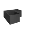 Coltivazione E Cura-Biohort Aiuola rialzata "l" grigio scuro metallizzato - . 65025