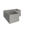 Coltivazione E Cura-Biohort Aiuola rialzata "l" grigio quarzo metallizzato - . 68025