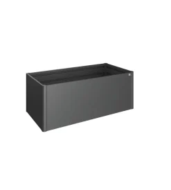 Coltivazione E Cura-Biohort Aiuola rialzata 2x1 grigio scuro metallizzato - . 65015