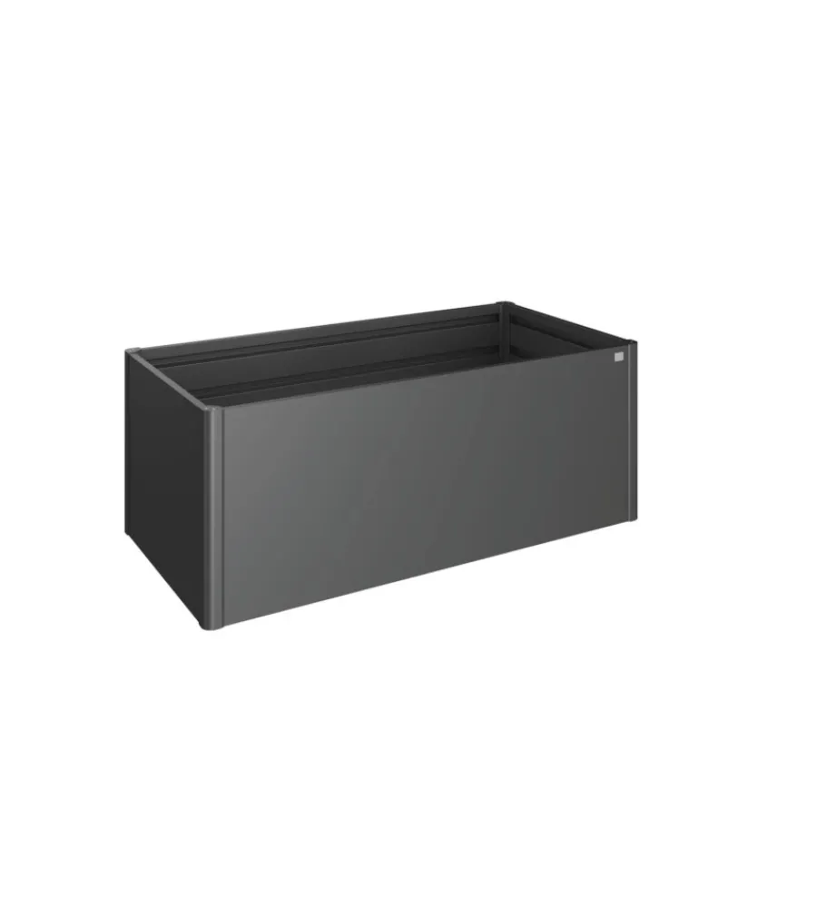 Coltivazione E Cura-Biohort Aiuola rialzata 2x1 grigio scuro metallizzato - . 65015