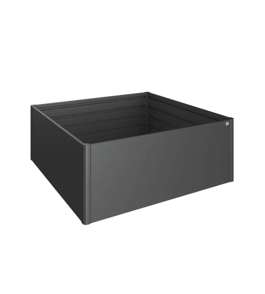 Coltivazione E Cura-Biohort Aiuola rialzata 2x2 grigio scuro metallizzato - . 65035