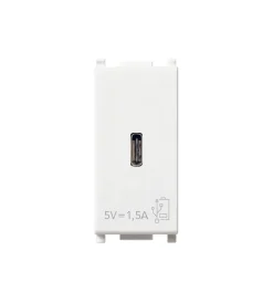 Serie Civili|Alimentatore usb c 5v 1.5a 1m - vimar
