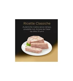 Alimenti Umido Cane|Alimento umido per cani cesar con agnello e cuore di verdure 150 gr
