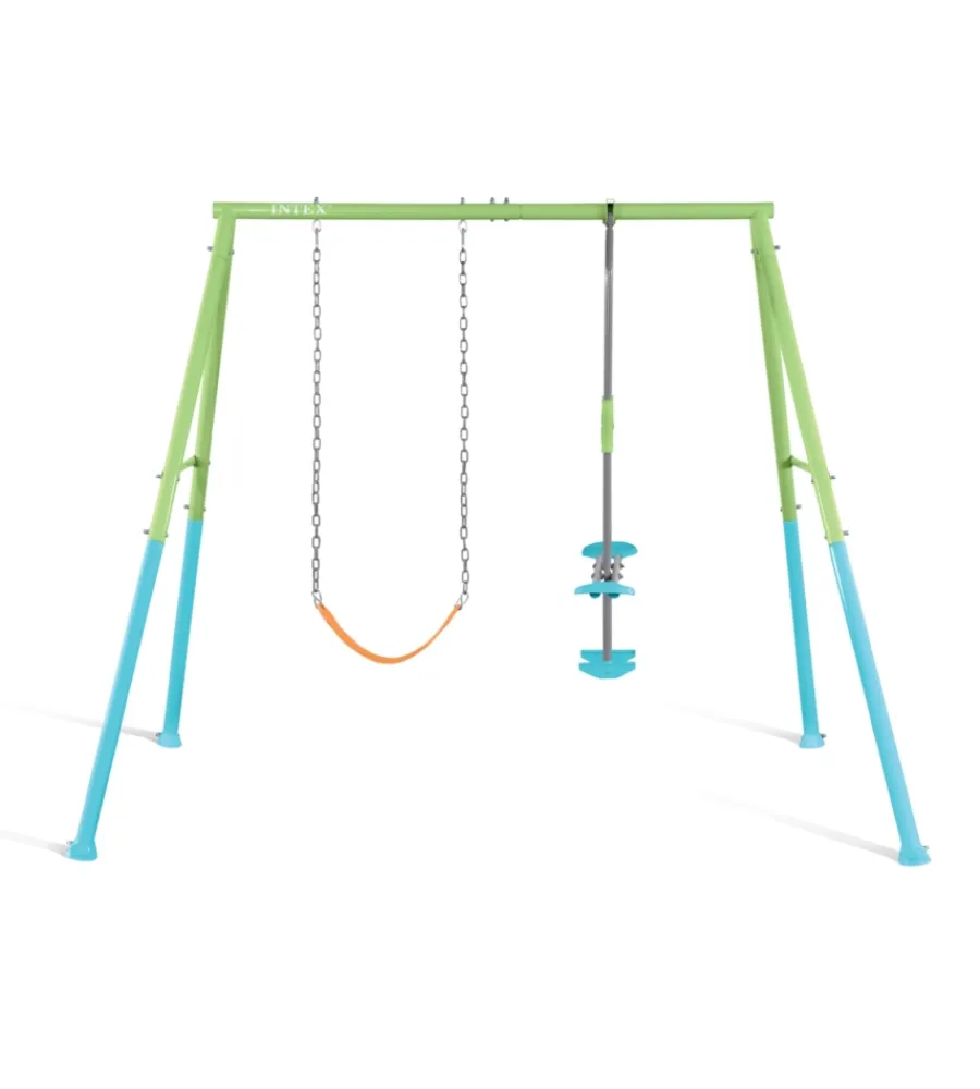 Intex Giochi E Casette Bimbo|Altalena colorata 2 componenti - cod. 44120