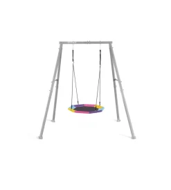 Intex Giochi E Casette Bimbo|Altalena grigio con dondolo a nido ottagonale 201x235x200 cm - cod. 44112